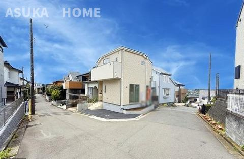 旭区金が谷新築戸建の前面道路含む現地写真|前面道路含む現地写真です