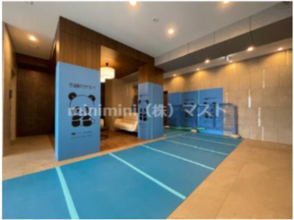 スプランディッド上本町WESTのロビー