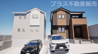 【外観】 | 完成イメージの外観パースです。