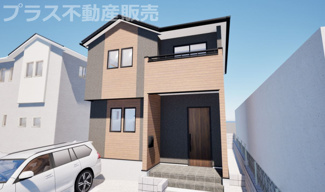 【外観】 | プラス不動産販売なら、現場の全ての棟をまとめてご見学頂けます。