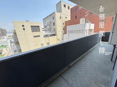 アーバンパレス六ツ門セントラルベースのバルコニー