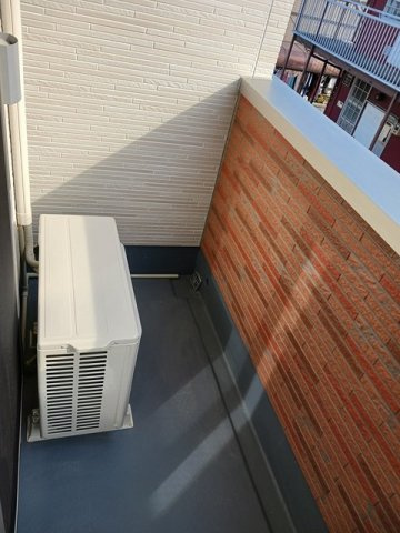 ヒカルサ市原姉ヶ崎イーストのバルコニー|お洗濯にも便利なバルコニー付き