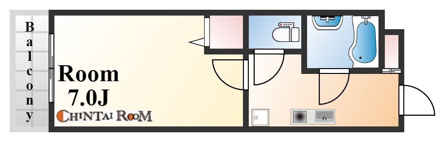 インペリアルむつみの間取り