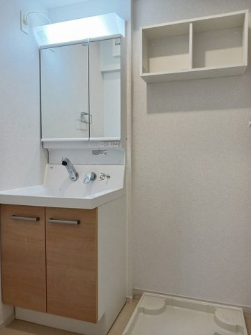 グランフェリシアの独立洗面台|ゆったりとスペースのある洗面所