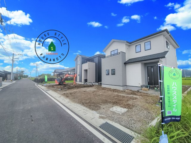 熊本市南区富合町大町第3-2棟（1号棟）　の前面道路含む現地写真|見学の時間などお気軽にお問い合わせ下さい。