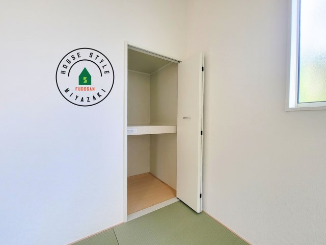 東諸県郡国富町本庄第3-2棟（1号棟）の収納|収納には困りません。