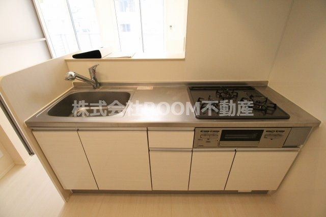 花笑み荘のキッチン|お料理しやすいキッチンです