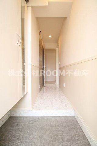 花笑み荘のエントランス|建物の内部です