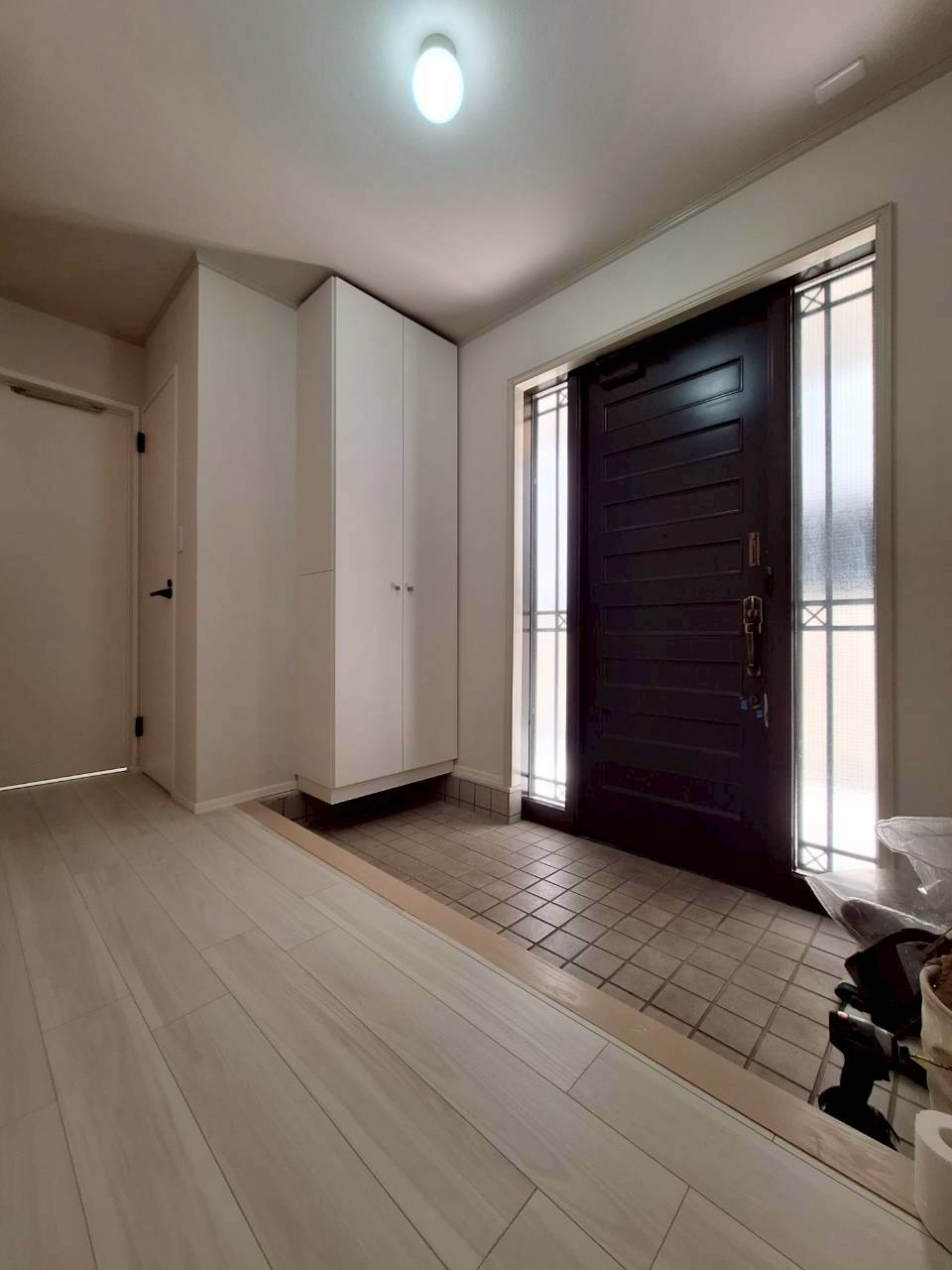 ヘーベルハウス大津邸の玄関