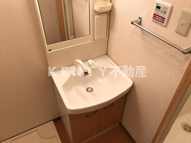 【洗面所】 | パピエ | 広い洗面スペース