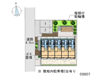 【区画図】 | ＢＯＮＨＥＵＲ弐番館