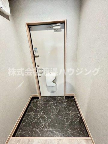 御幣島橋本貸家の玄関