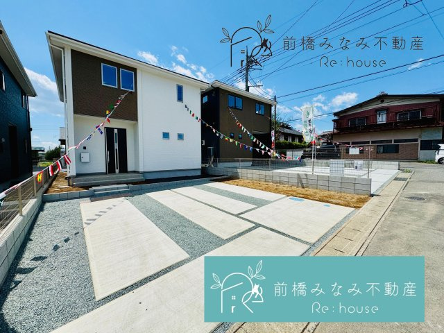 吉岡町下野田8期　２号棟(全３棟)　アーバンスタイル　新築建売分譲の外観|落ち着いた雰囲気の外観です