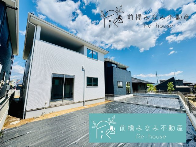 吉岡町下野田8期　２号棟(全３棟)　アーバンスタイル　新築建売分譲の外観|建物外観を気になさる方へ、見た目の良い物件です