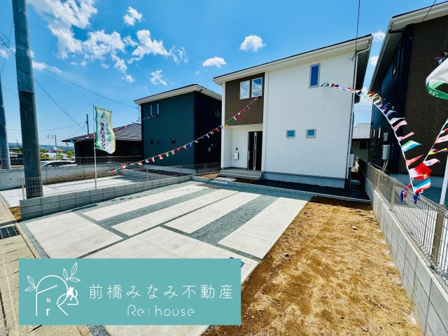 吉岡町下野田8期　２号棟(全３棟)　アーバンスタイル　新築建売分譲の外観|落ち着いた雰囲気の外観です