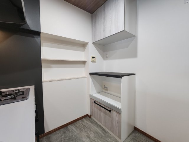 エグゼK&KⅡの収納|便利な食器棚付き