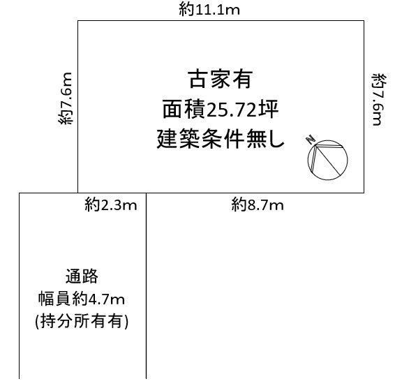 【土地図】 | 泉大津市池浦町4丁目土地