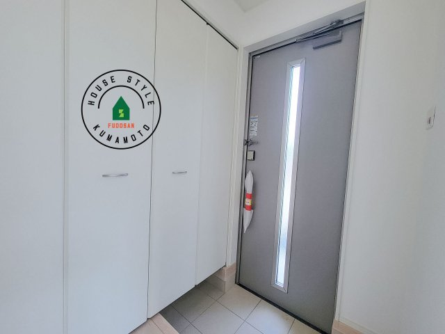 上益城郡益城町馬水第2-3棟(3号棟)の防犯設備|二重ロックでしっかり防犯対策ができます。