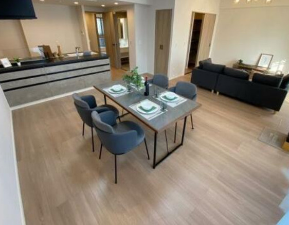 シーズガーデン桐生本町の居間・リビング|ゆったりとした居間です