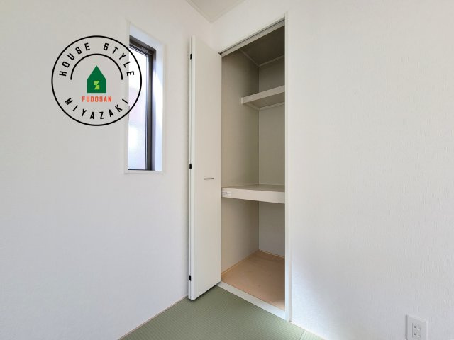 宮崎市祇園第2-3棟（3号棟）の収納|収納には困りません。