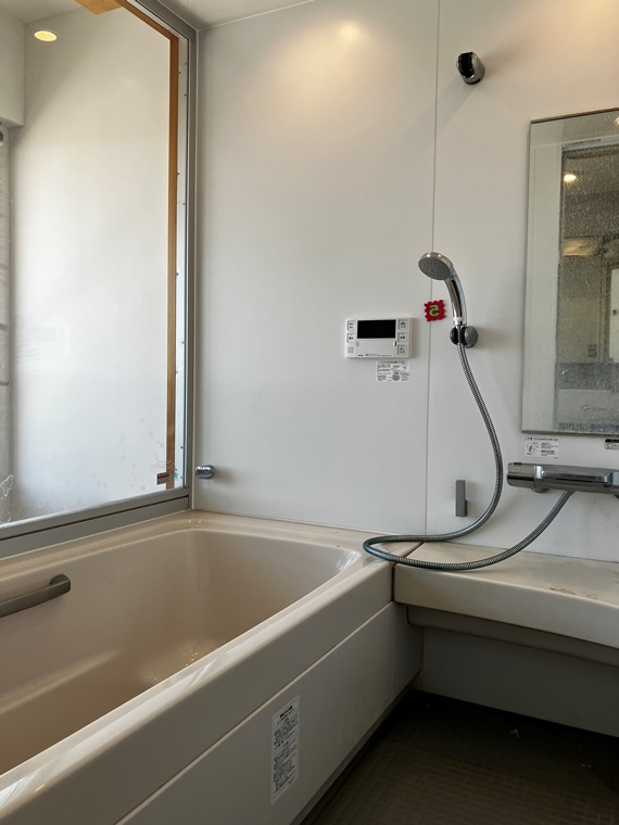 経堂セントラルマンションの浴室