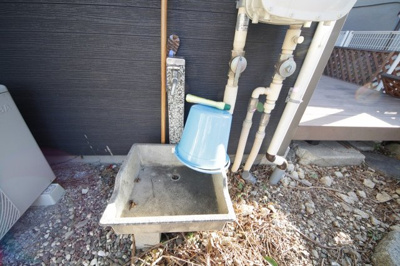 【その他共用部分】 | ぬこハウス大倉山 | 便利なスロップシンク付き。
