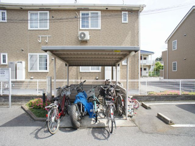 【その他共用部分】 | プロムナードⅥ | 屋根付きの駐輪場があります♪