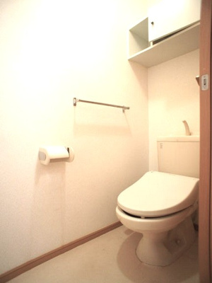 【トイレ】 | プロムナードⅥ | 洋式の水洗トイレです♪