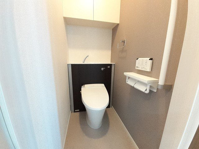 ソレイユ　Ｂのトイレ|コンパクトで使いやすいトイレです