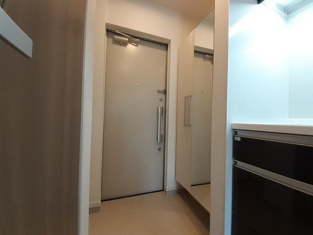 ソレイユ　Ｂの玄関|シンプルで使いやすい玄関です