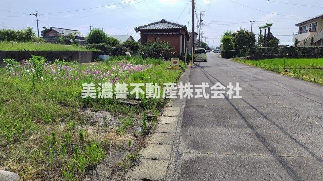６５５３４　岐阜市河渡土地の外観