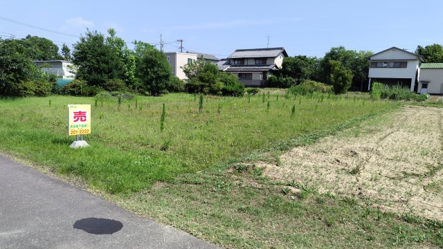 ６５５３５　岐阜市河渡１丁目土地の外観