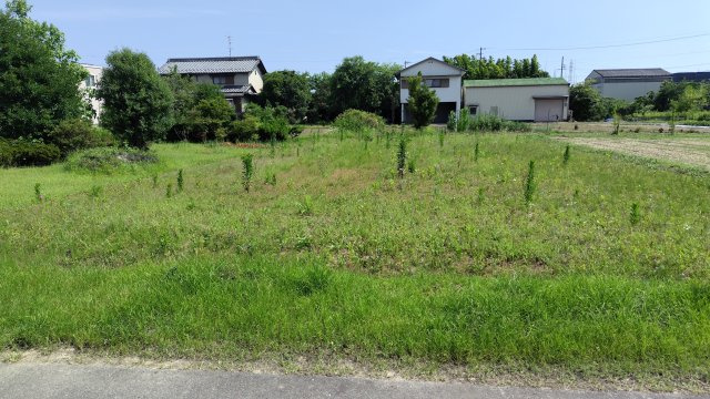 ６５５３５　岐阜市河渡１丁目土地の外観