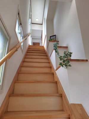 【設備】 | 仁井田新田1丁目アパート | 階段