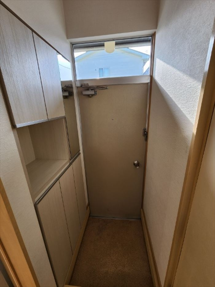 ロイヤルパレスミュウの玄関|たっぷり収納できるシューズBOX