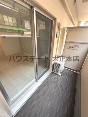【バルコニー】 | エグゼ大阪CITYアインツ 仲介手数料無料