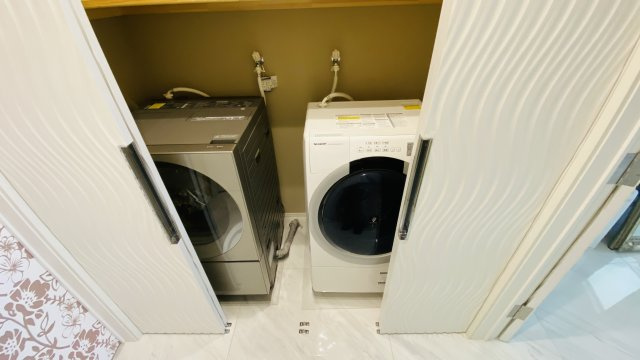 【動画付き】千ヶ滝別荘地 あさまテラス ガレージ付き中古戸建のランドリースペース