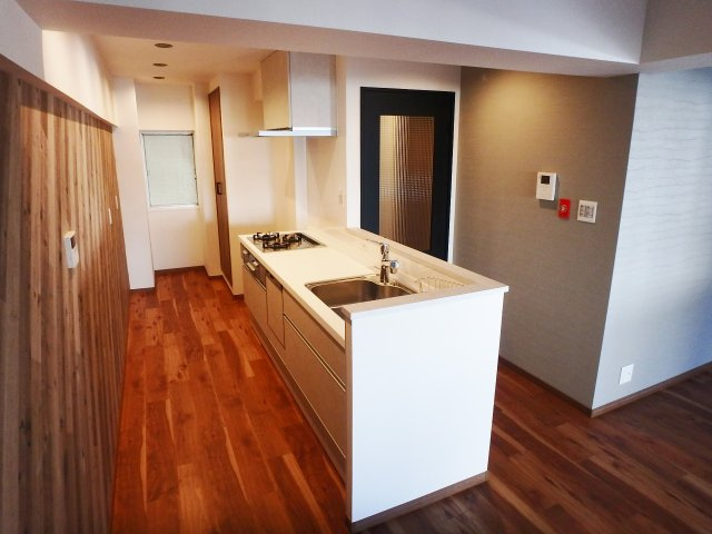 甲子園住宅のキッチン