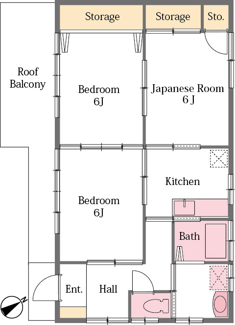 くるみの木の間取り