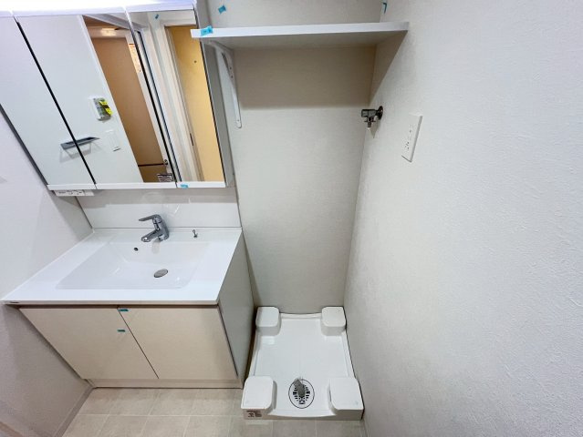 スプランディッド上本町WESTの洗面所