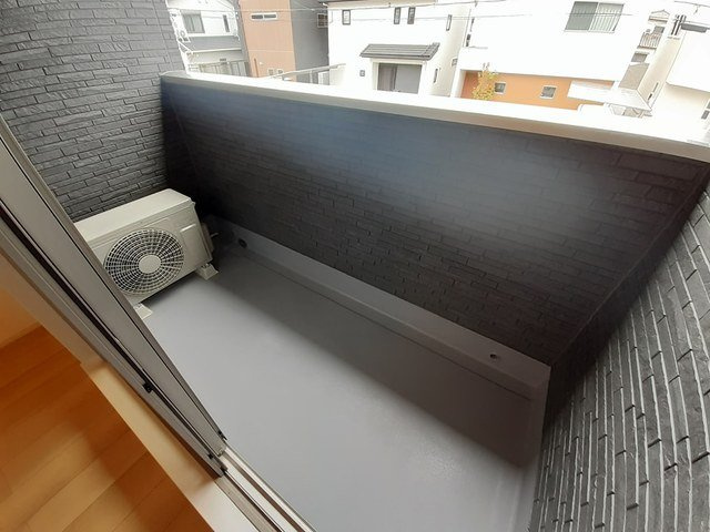 プレッソ姫路東Ⅰのバルコニー