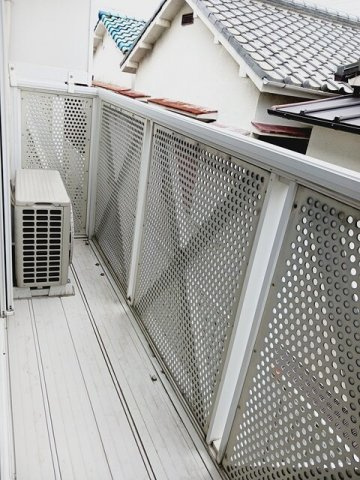 フレグランス高取山のバルコニー