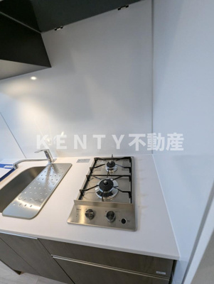 【キッチン】 | クレストコート池上六丁目 | コンパクトなキッチンで掃除もラクラク