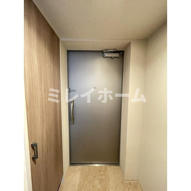 ウェルスクエア馬込Ⅱの玄関