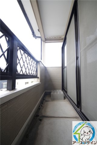 ルピナス1番館のバルコニー