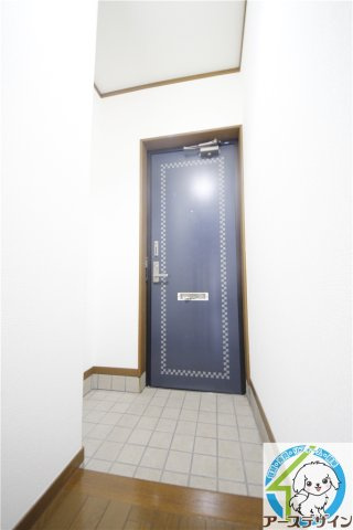 ルピナス1番館の玄関