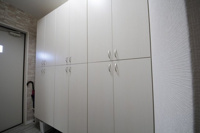 個別に靴箱が設けられています。
