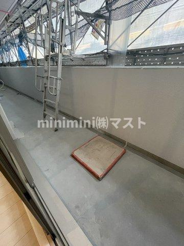 スプランディッド上本町WESTⅡのバルコニー