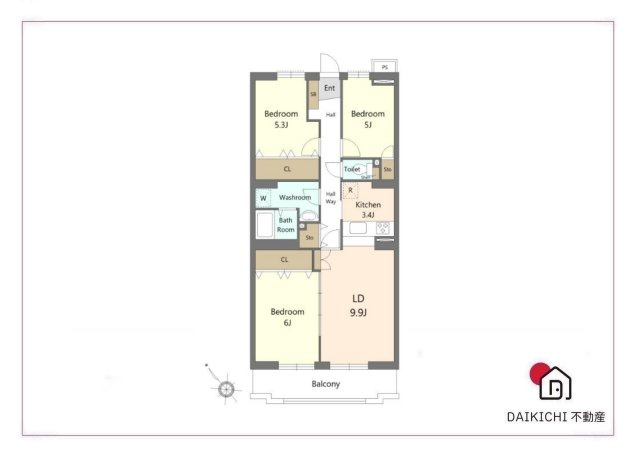 【間取り】 | オーベル籠原