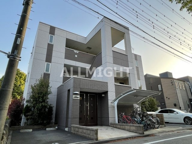 稲城市東長沼の賃貸マンションの外観